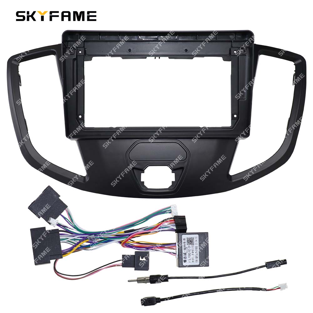 SKYFAME Car Frame Fascia Adapter Canbus Box Decoder Android Radio Dash