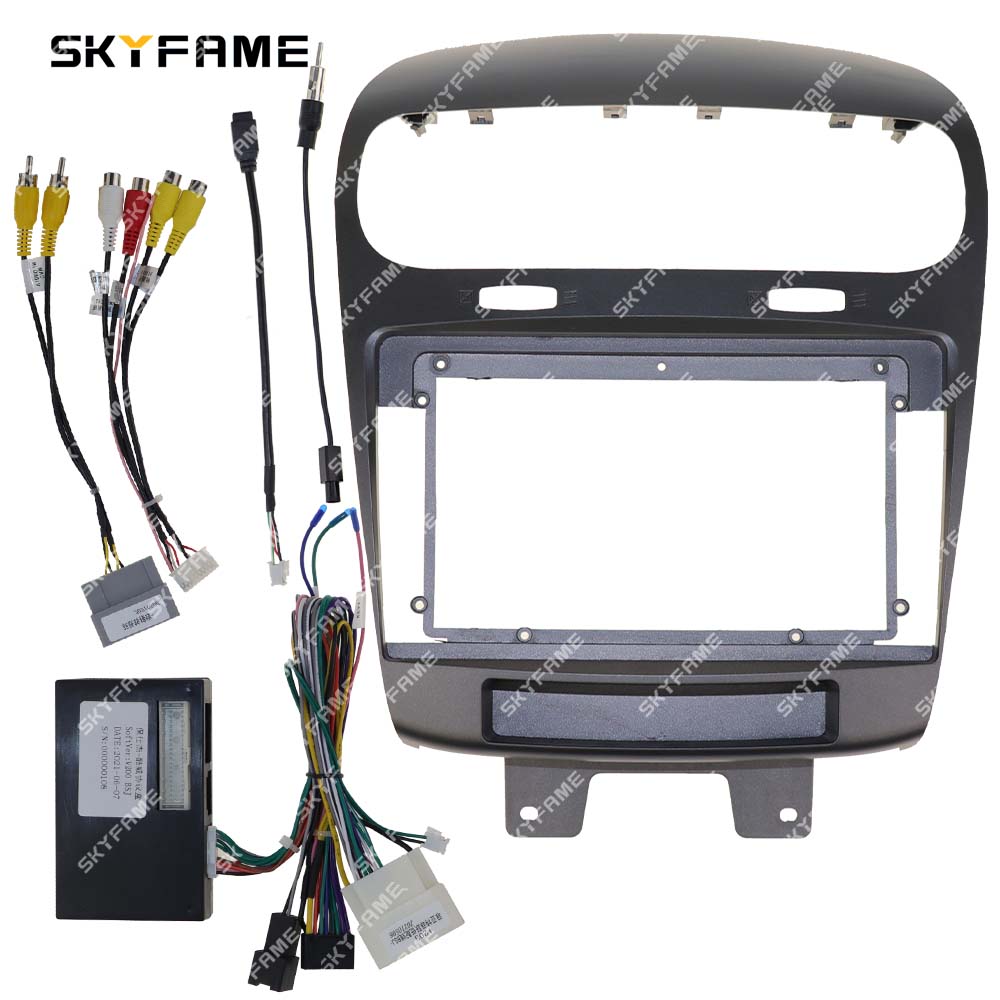 Skyfame Car Frame Fascia Adapter Canbus Box Decoder Android Radio Dash