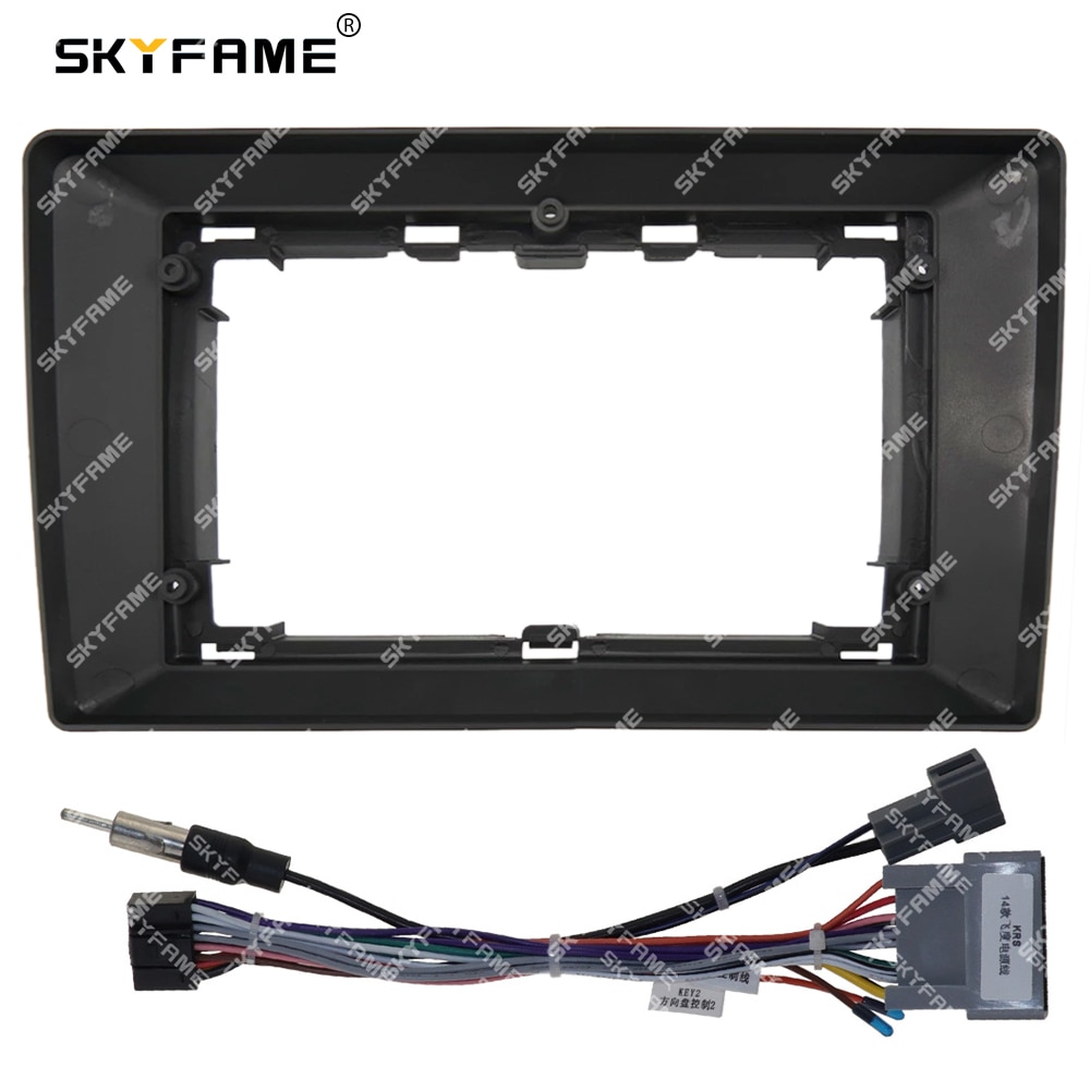 Skyfame Car Frame Fascia Adapter For Honda Brio Amaze Android