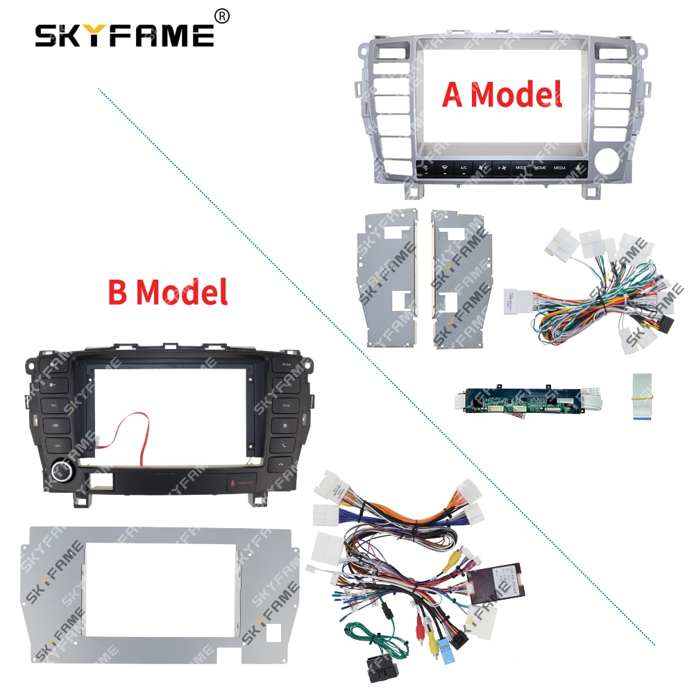 Skyfame Car Frame Fascia Adapter Canbus Box For Toyota Crown Majesta S Hongqi Shengshi