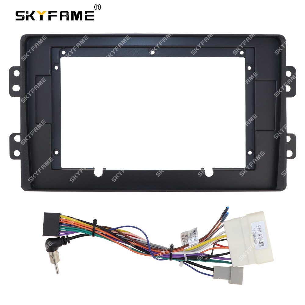 Skyfame Car Frame Fascia Adapter Canbus Box For Isuzu Qingling P Android Radio Audio Dash