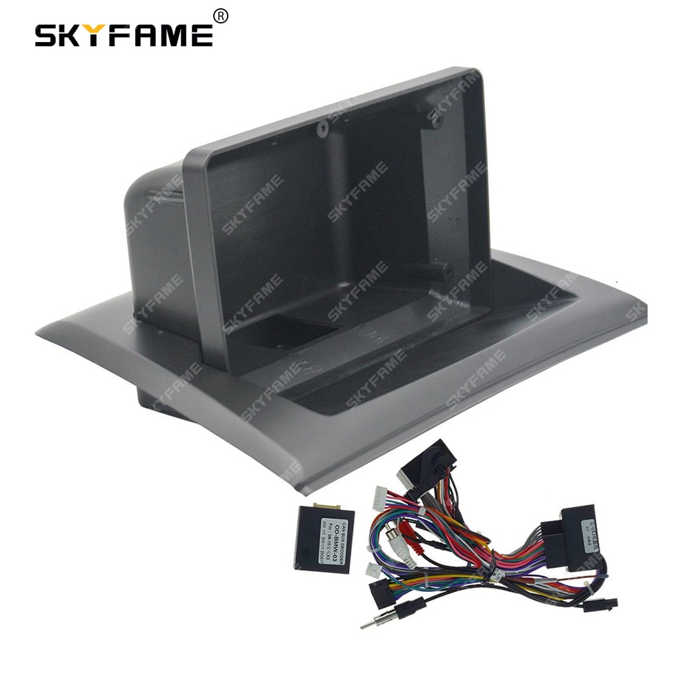 SKYFAME Car Frame Fascia Adapter Canbus Box Decoder Android Radio Dash ...