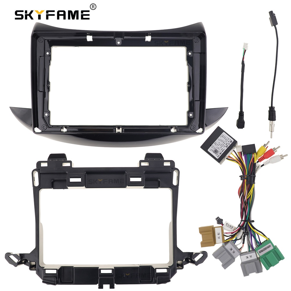 Skyfame Car Frame Fascia Adapter Canbus Box Decoder Android Radio Dash