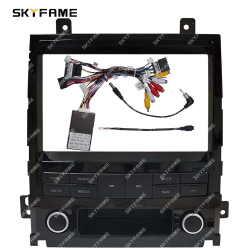 SKYFAME Car Frame Fascia Adapter Canbus Box Decoder Android Radio Dash  Fitting Panel Kit For Cadillac Escalade Seville SLS,CADOLLAC